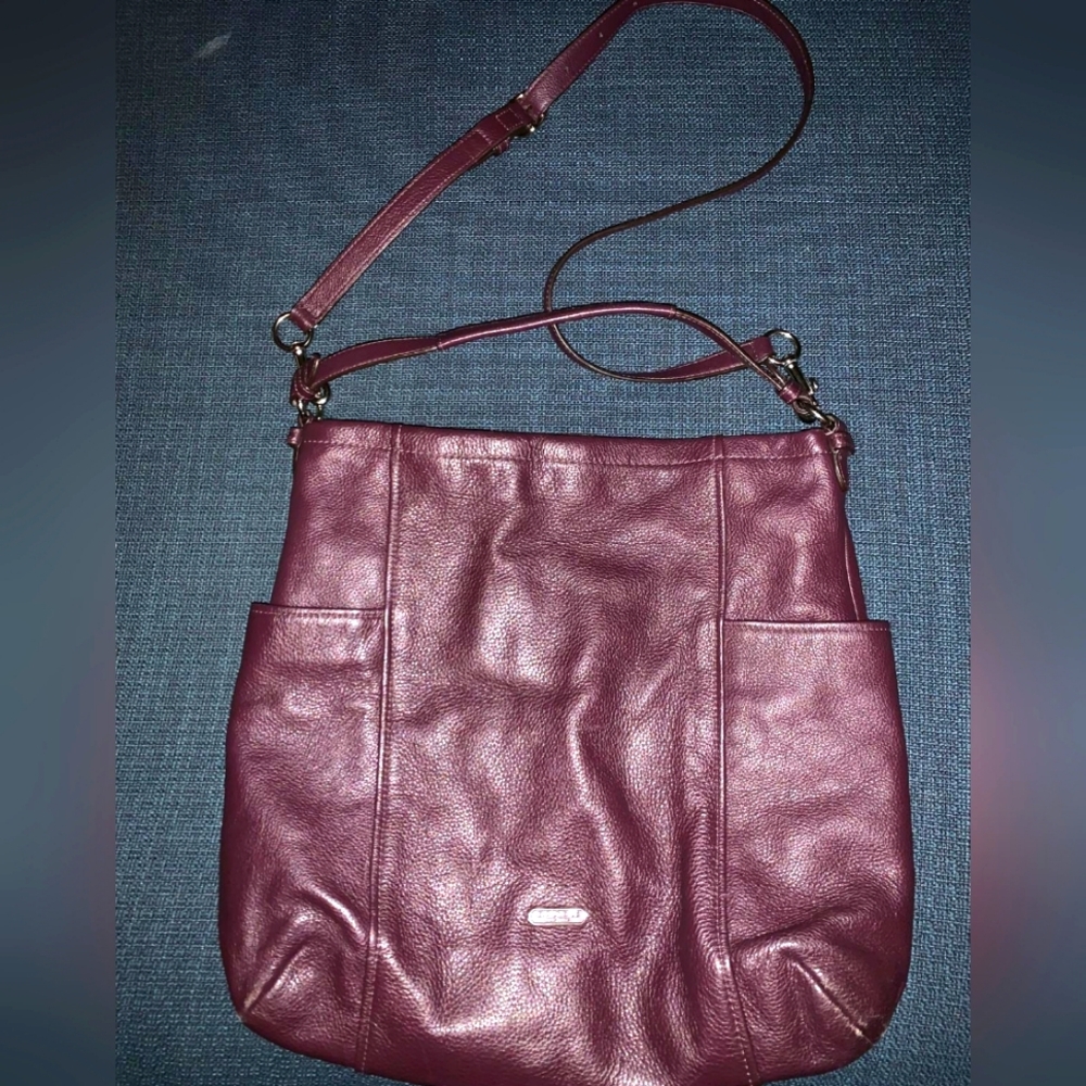 Coach Leather Zoe shoulder bag